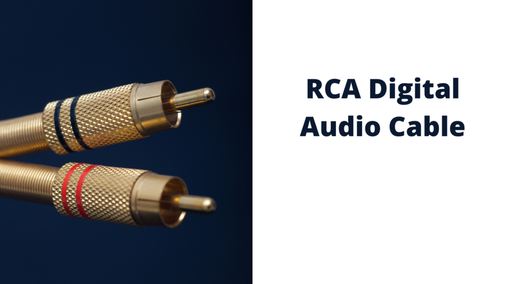 RCA Digital Audio Cable