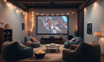 affordable projector home theater