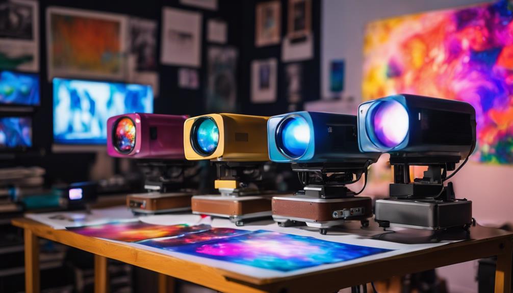 art projector varieties explained