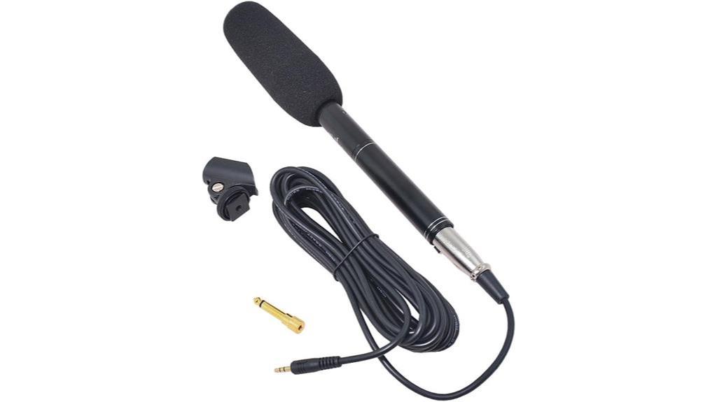 bestshoot video microphone condenser