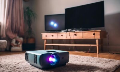 connecting projector to devices