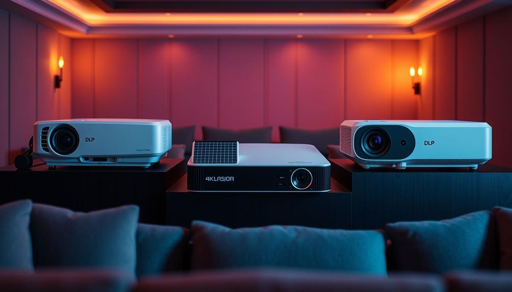 different projector types explained