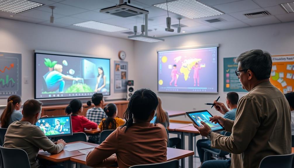 enhancing learning with projectors