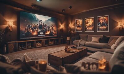 home cinema multiple screens