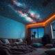 home projector planetarium setup