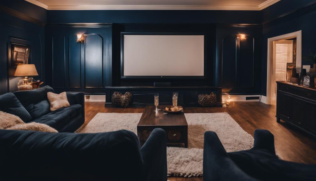 home theater painting techniques