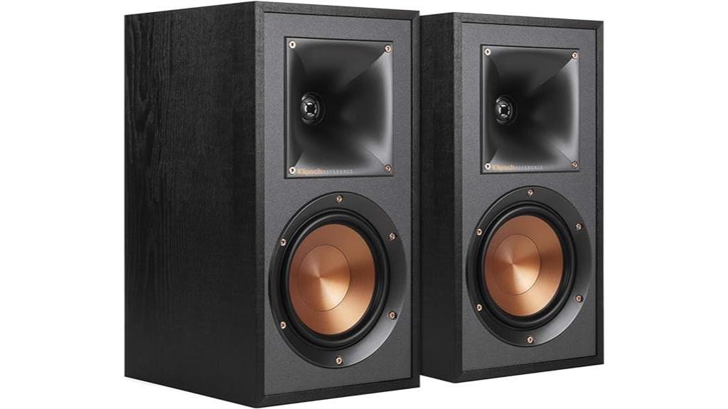 klipsch r 41m bookshelf speakers