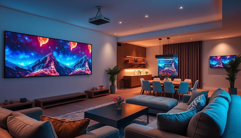 multi room projection setup guide