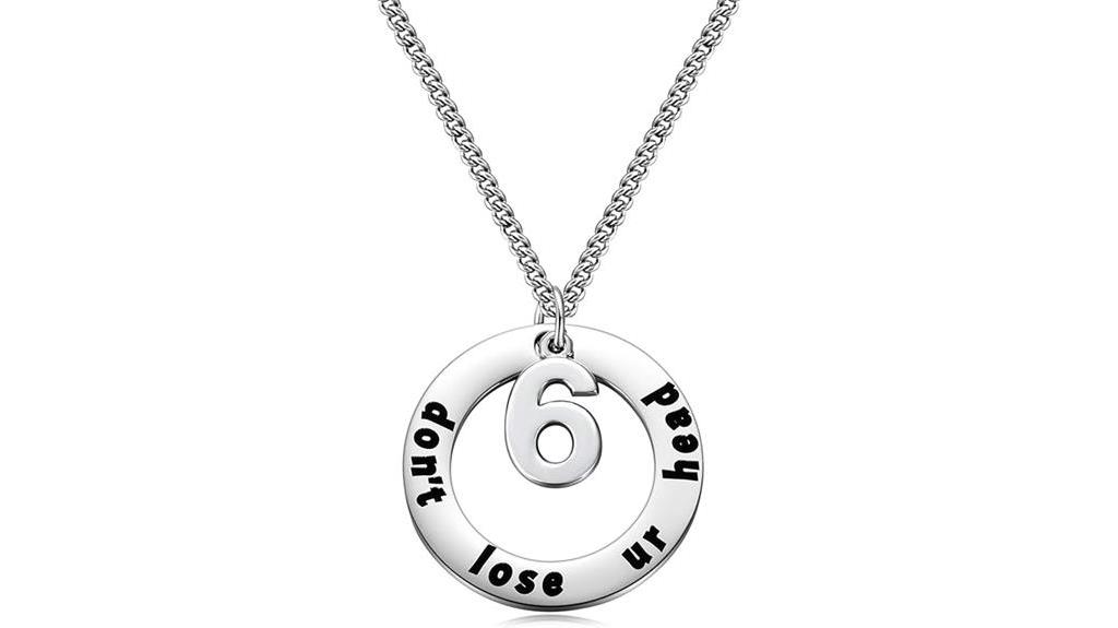 musical theatre charm necklace