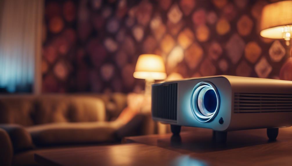 projector for ambient lighting