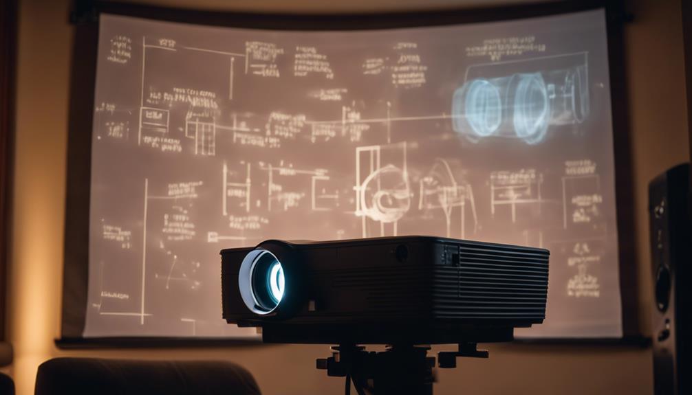 projector throw ratio explained