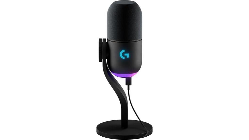 rgb gaming microphone logitech