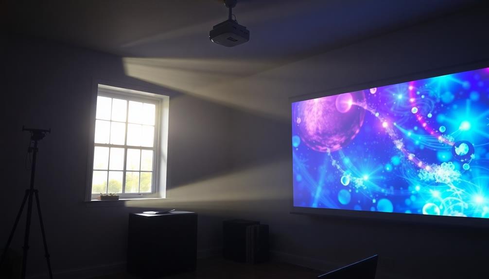 ambient light impact projectors