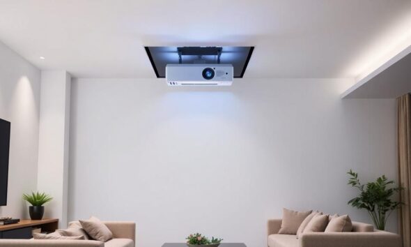 concealed diy projector lifts