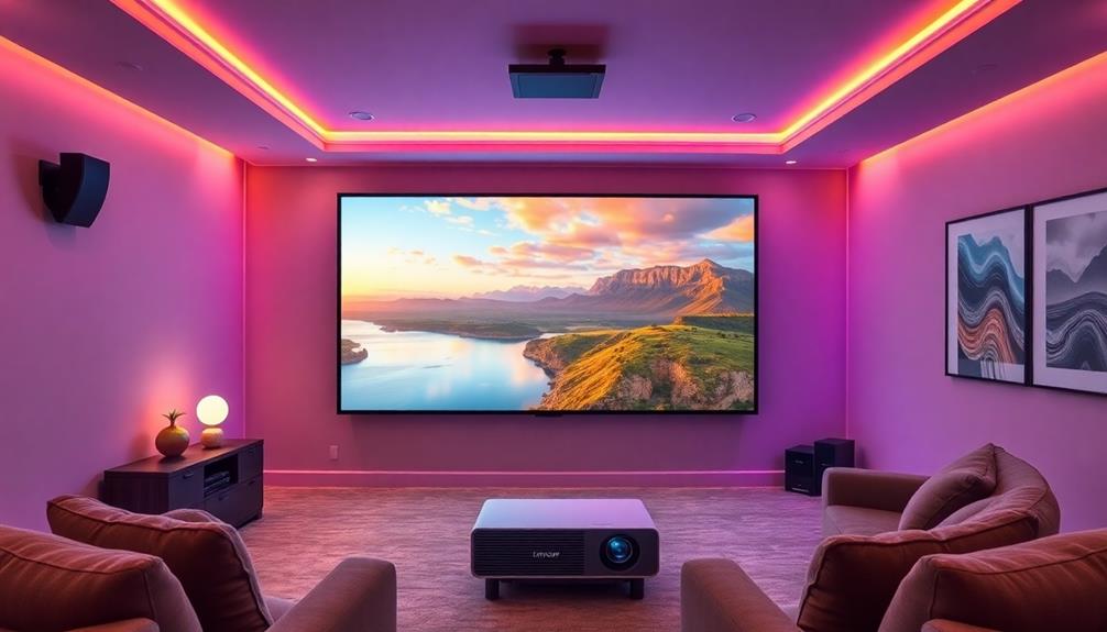 high definition projection advantages