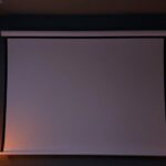 perfectly flat projector screen