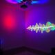 projector immersive audio visualization