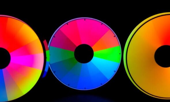 rgb color wheel comparison