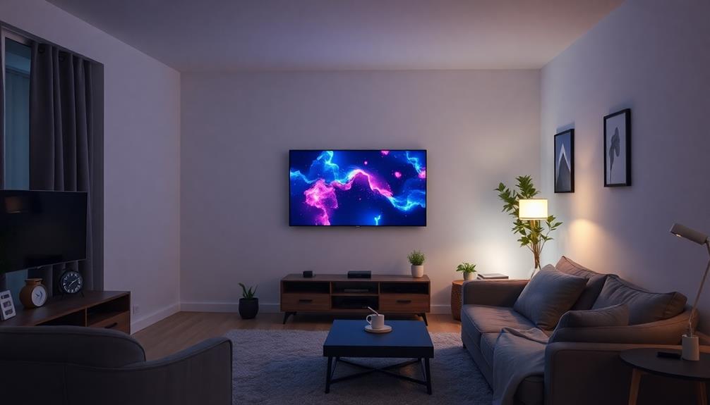 space saving visual entertainment solution