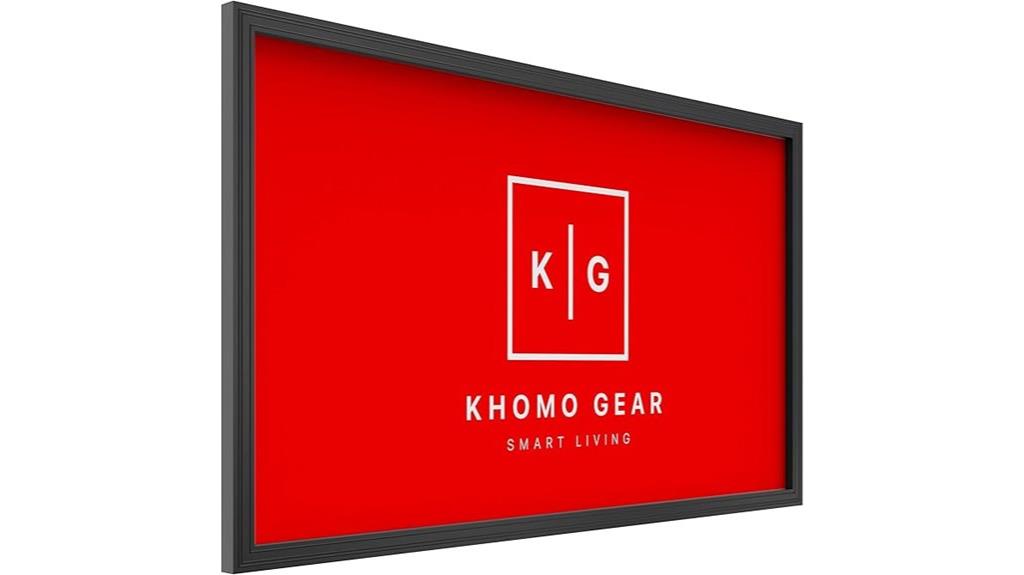 100 inch matte projector screen
