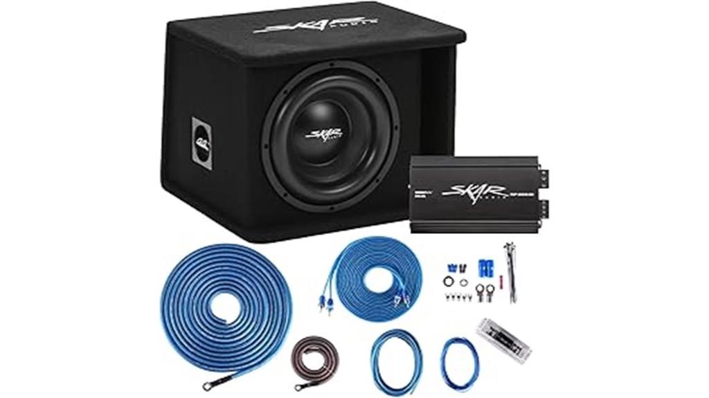 10 inch subwoofer package
