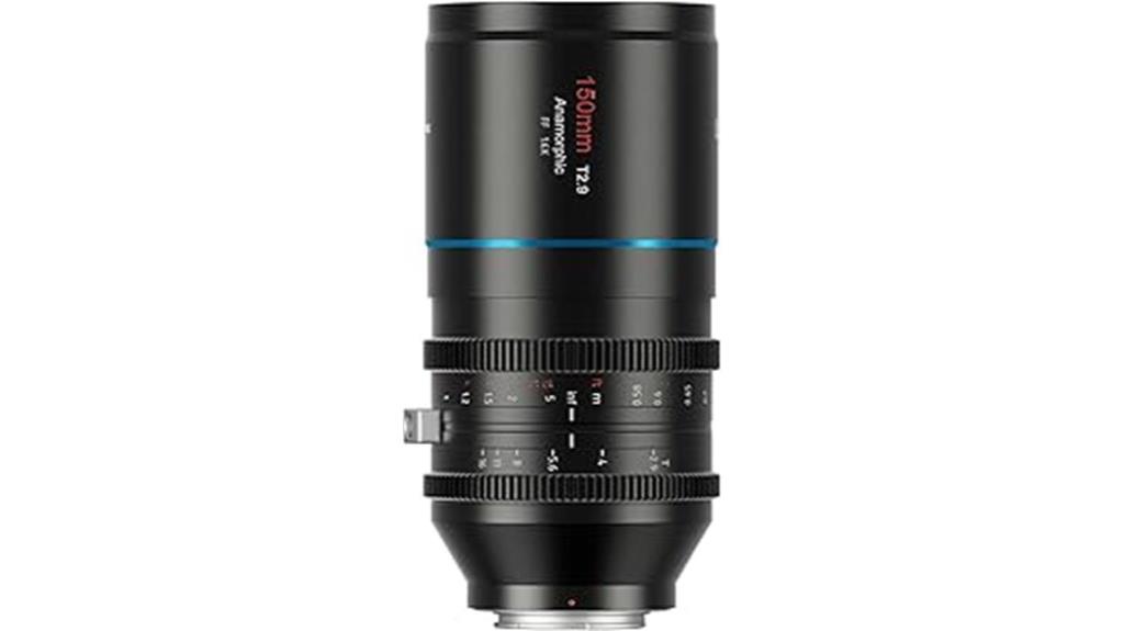 150mm t2 9 anamorphic lens