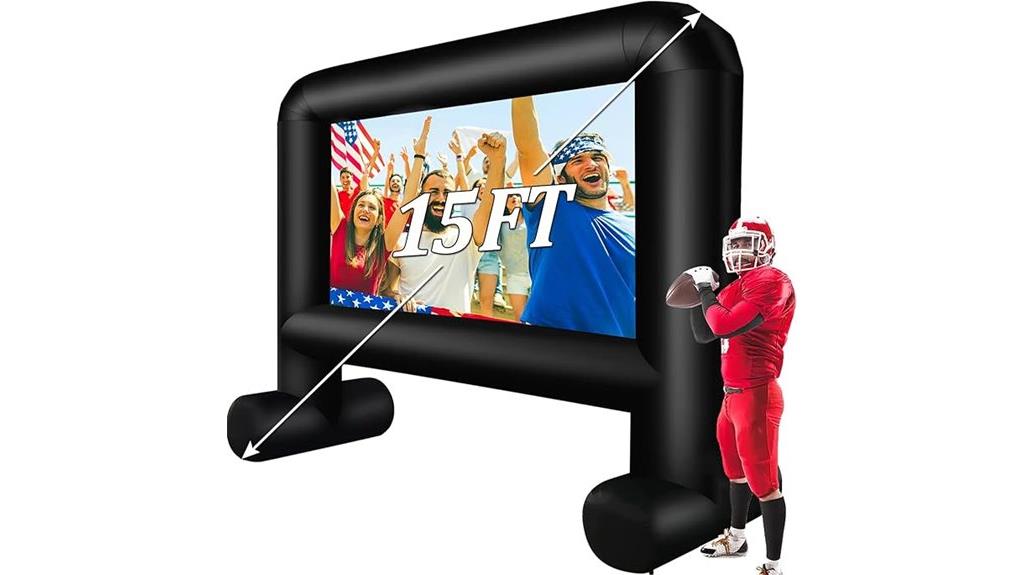 15ft inflatable projector screen