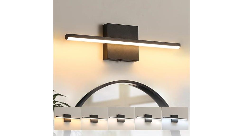 16 inch modern vanity light