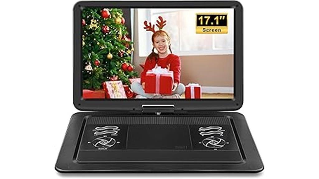 19 6 inch portable dvd