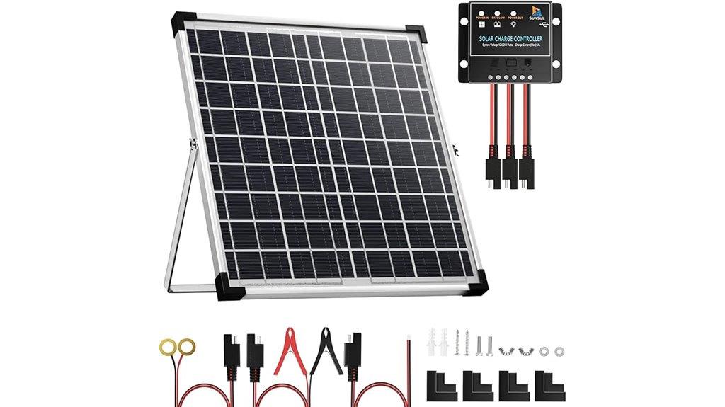 20 watt solar panel kit