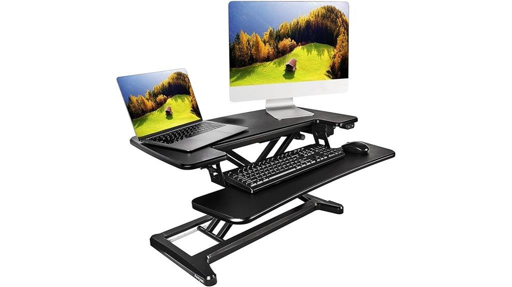32 inch electric desk converter