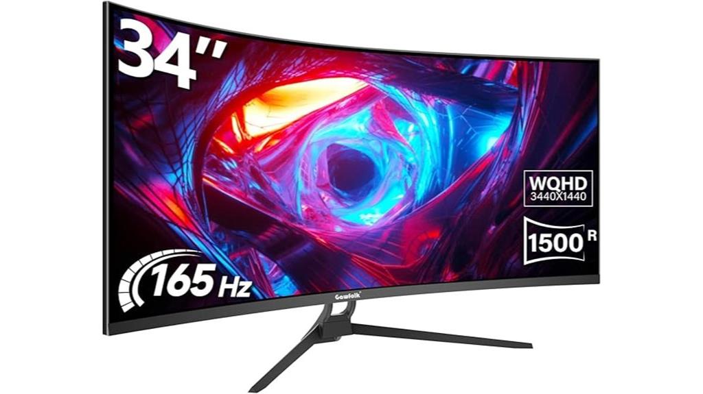 34 inch ultrawide gaming monitor