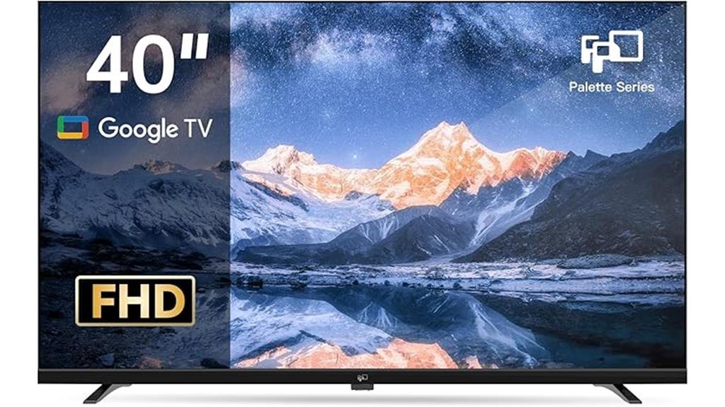 40 inch google hdr tv
