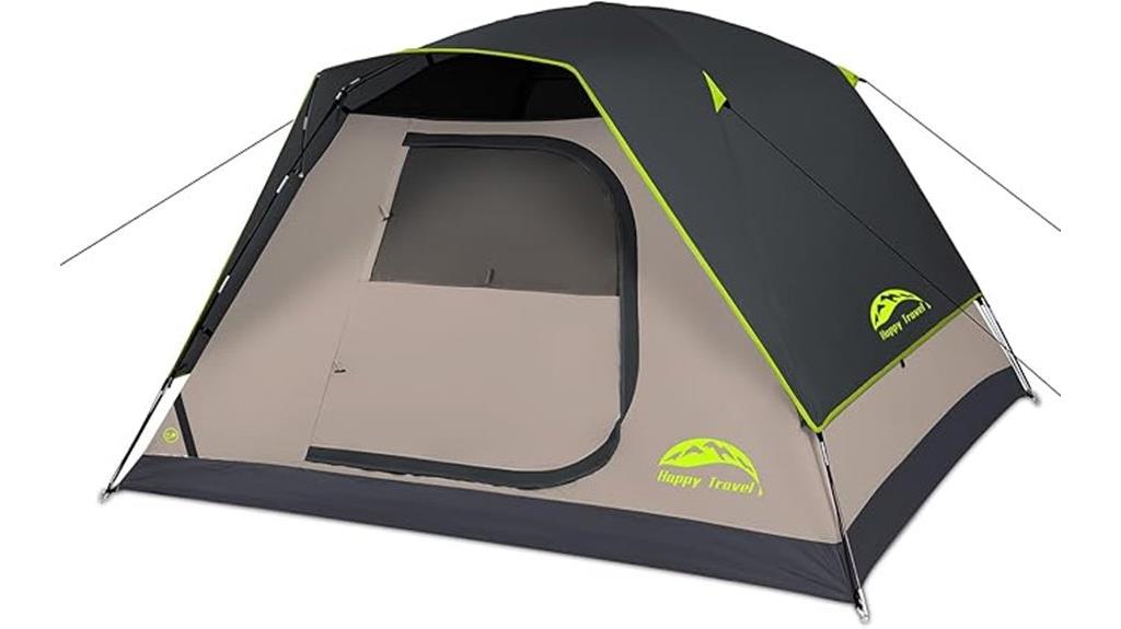 4 person dome camping tent