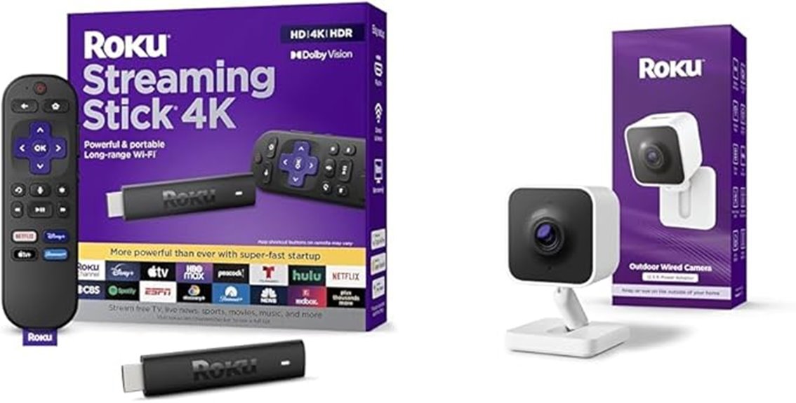 4k streaming and outdoor security