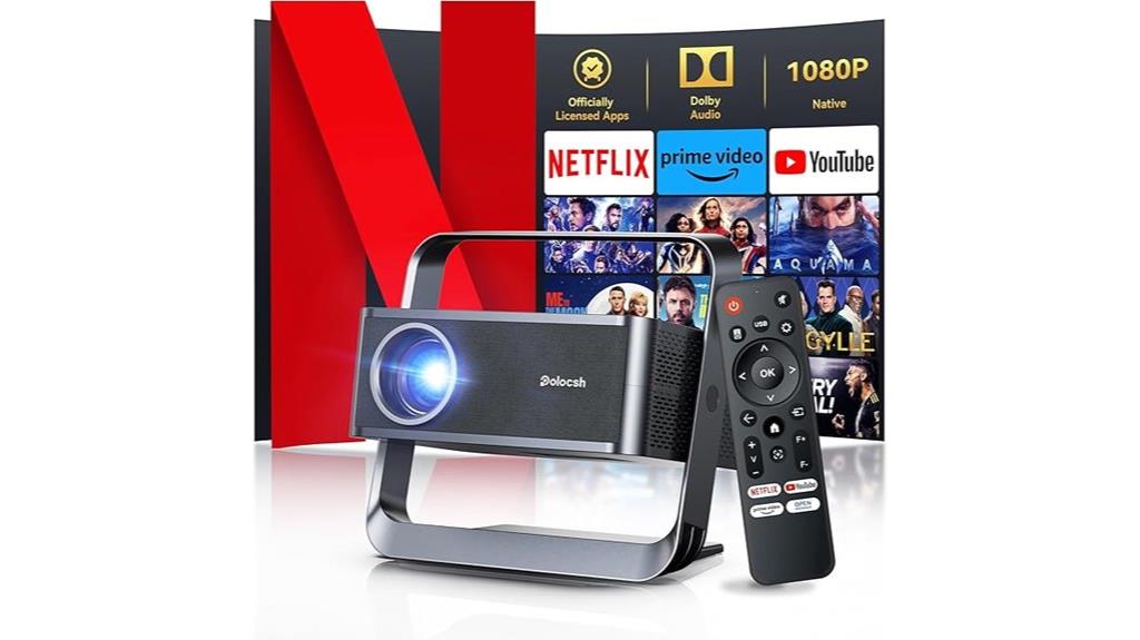 4k wifi bluetooth projector