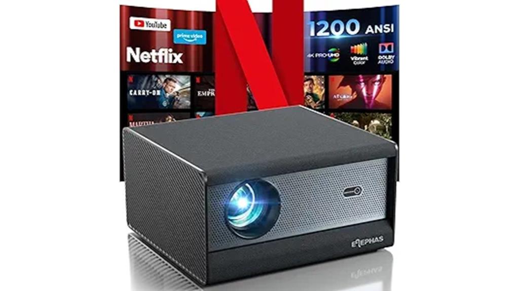 4k wifi bluetooth projector