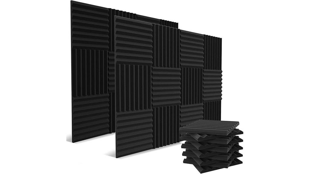 52 charcoal acoustic panels