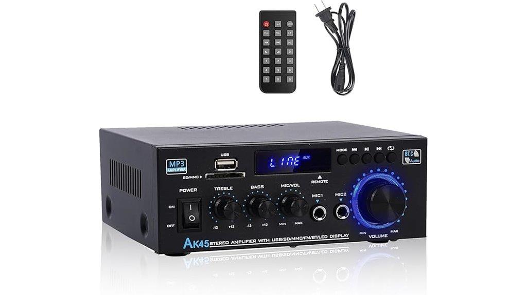 600w bluetooth hifi receiver