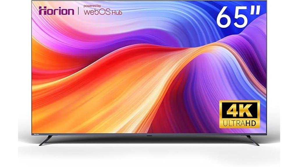65 inch 4k uhd smart tv