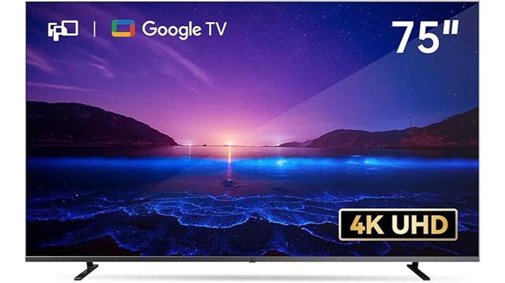 75 inch 4k smart tv
