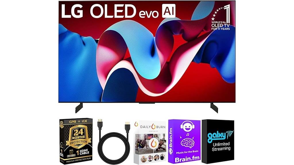 77 inch 4k oled bundle
