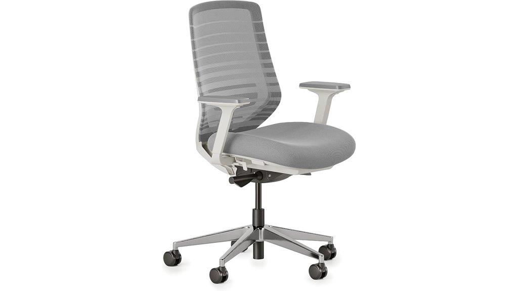 adjustable lumbar mesh chair