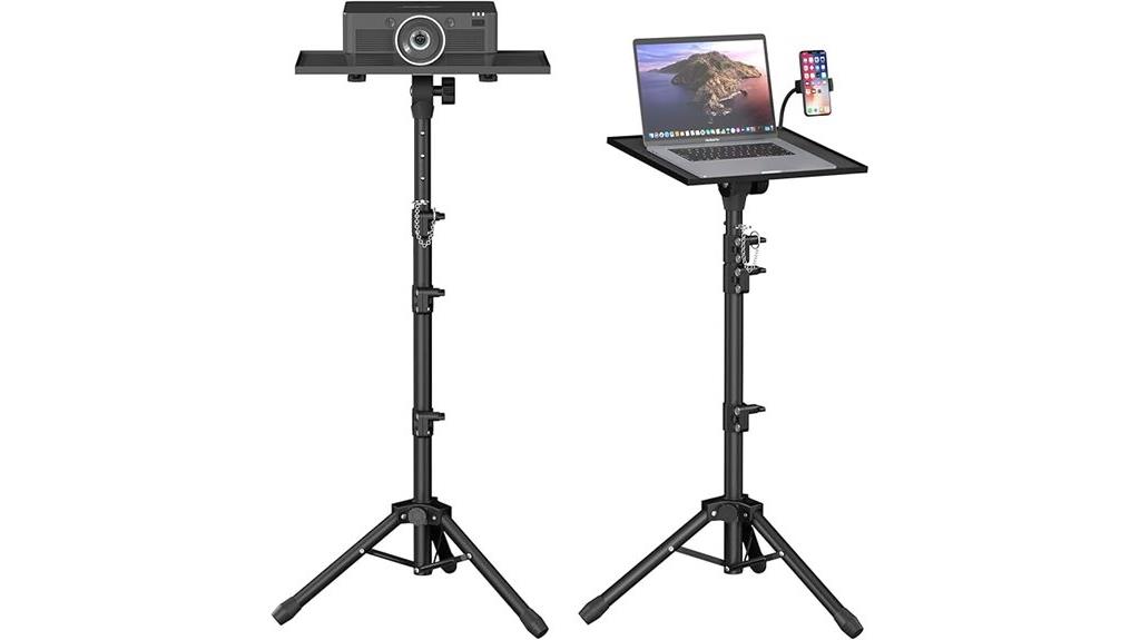 adjustable projector stand