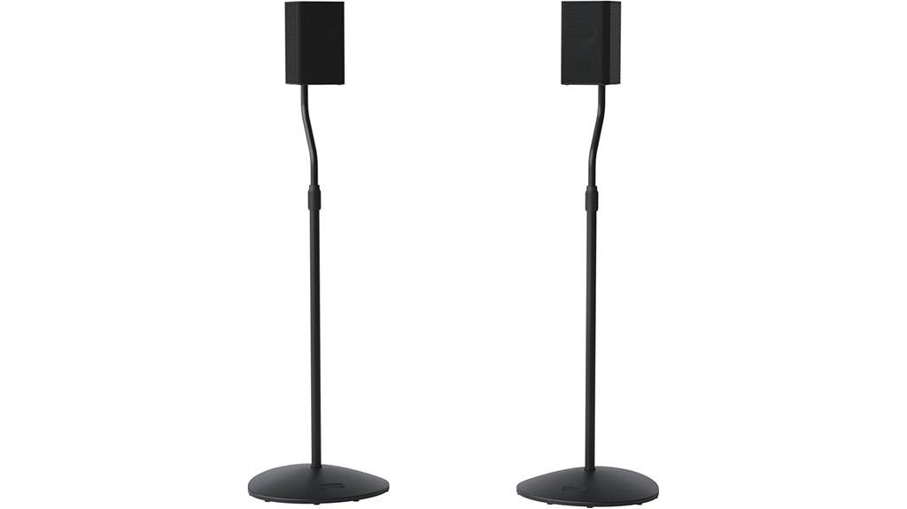 adjustable speaker stand pair