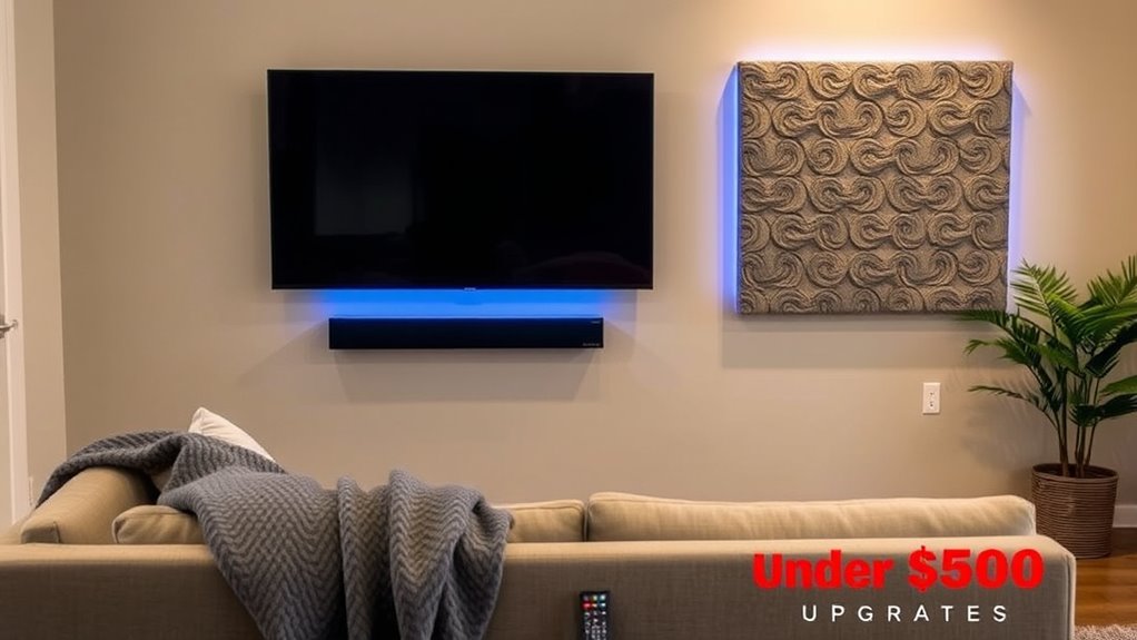 affordable home theater enhancements