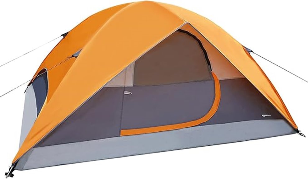 amazon basics dome tent