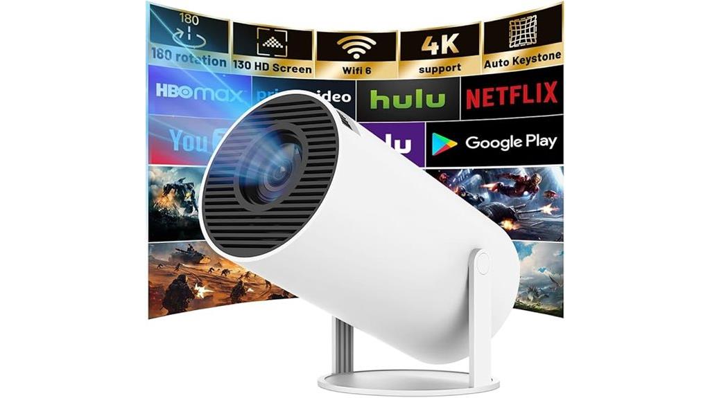 android powered portable projector