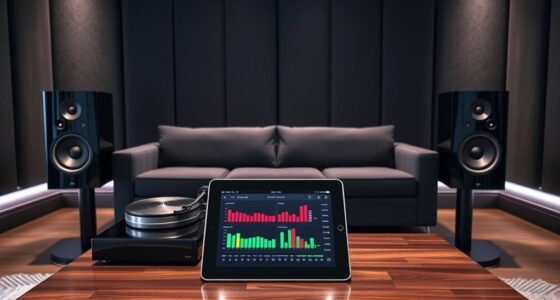 audio calibration with room correction