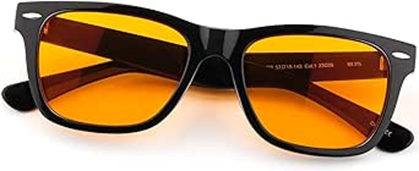 blue light sleep glasses